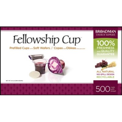 Fellowship Cup Prefilled Communion Set (500 Cup)