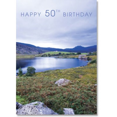 GC: 50th Bday #05 Unisex Peacful Wales Scene