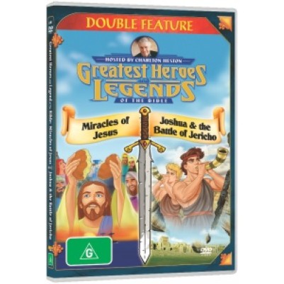 DVD Miracles of Jesus /Joshua Battle of Jericho[PG-LLV] (OP)
