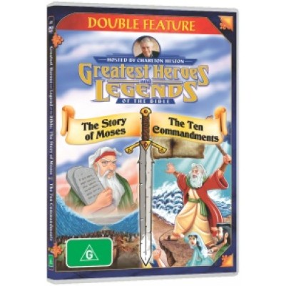DVD Story of Moses / Ten Commandments [PG-LLV]