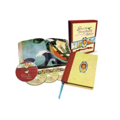 Jesus Storybook Bible Collector's Edition with CDs & DVD