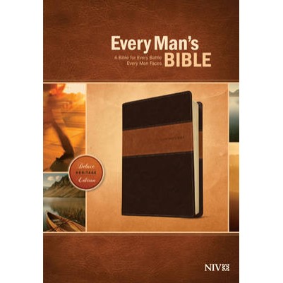 NIV Every Man's Bible Deluxe Heritage Edition