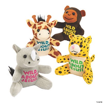Stuffed Animal Wild About Jesus Assorted (Single)