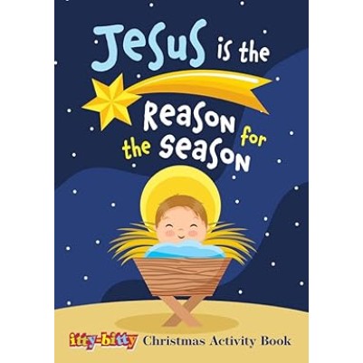 Jesus is the Reason Christmas Puzzle Book Book (itty bitty)