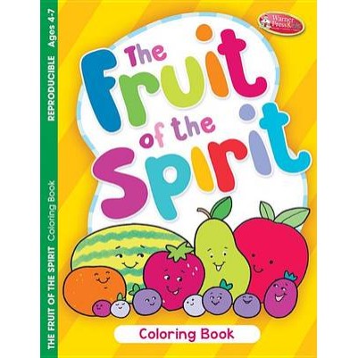 Colouring Book Fruit of The Spirit 4-7