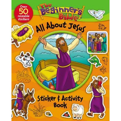 All About Jesus Sticker and Activity Book: Beginners Bible