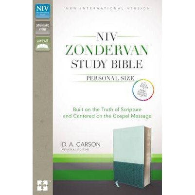 NIV Zondervan Study Personal Size Blue