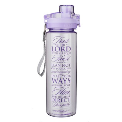 Waterbottle Plastic Trust Purple