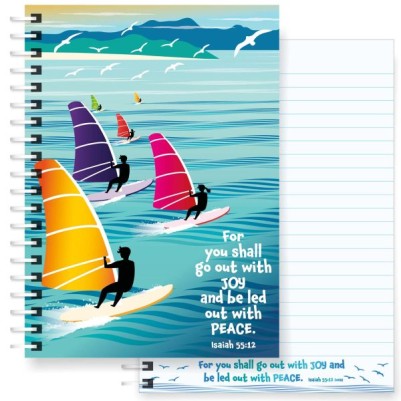 Notebook For you shall go out with joy