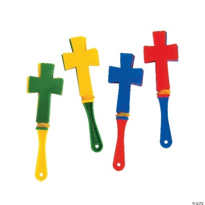 Clappers Cross Shaped - Pack