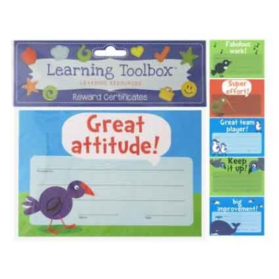Award Certificates English A5