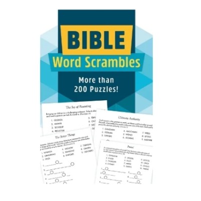Bible Word Scrambles More Than 200 Puzzles