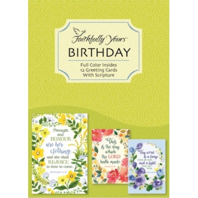 GC: Birthday Floral Scripture