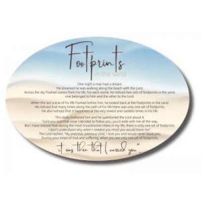 Plaque Footprints (Oval)