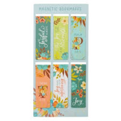 Pagemarker Magnetic Set Joyful Faith floral