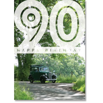 GC: 90th Bday #05 Unisex Green Austin 7