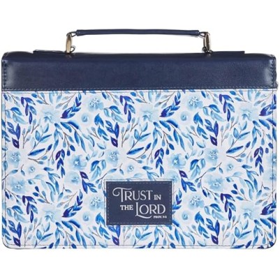 Bible Case Large Trust in the Lord Floral