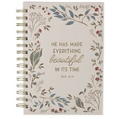Journal Everything Beautiful Cream Wirebound