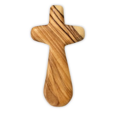Cross Comfort Olive Wood Small 7 cm