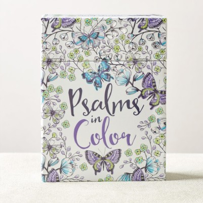 Psalms In Colour Colouring Cards