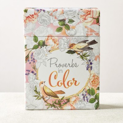 Proverbs In Colour Colouring Cards