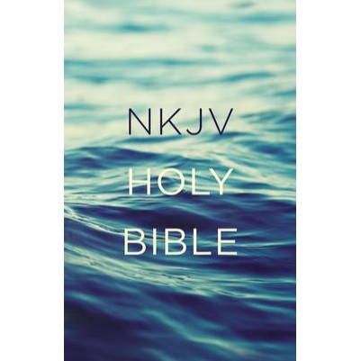 NKJV Value Outreach Bible, Blue Water, Paperback