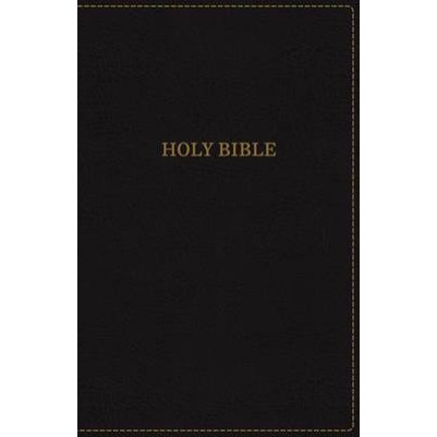 KJV Thinline Bible Large Print Black I/L
