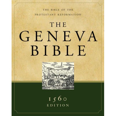 Geneva Bible 1560 Edition Green/Sand
