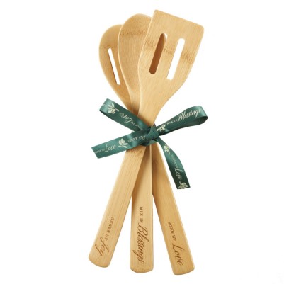 Spoon Set Bamboo Love Blessings Joy (OP)