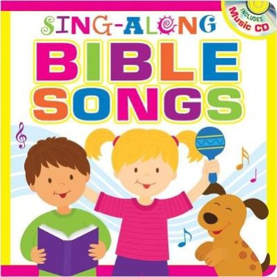Sing-Along Bible Songs Storybook For Kids with CD (OP)