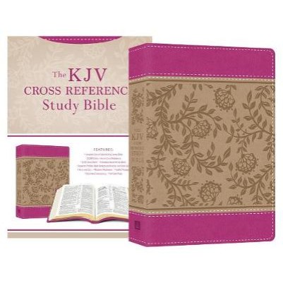 KJV Cross Reference Study Bible Compact Peony Blossoms I/L