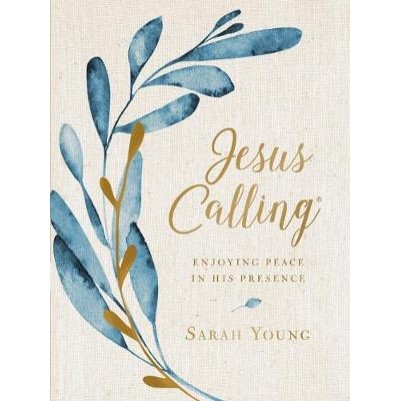 Jesus Calling Large Print Botanical Hardcover