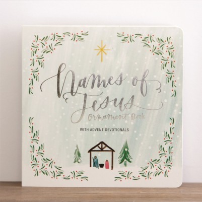 Names Of Jesus Advent Ornament Book