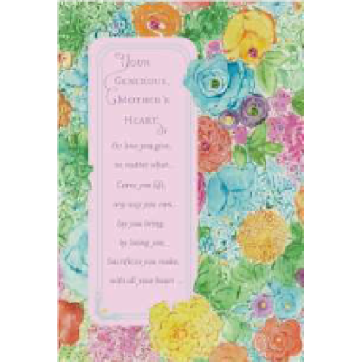 GC: Mothers Day Blessings Bright Flowers (3)