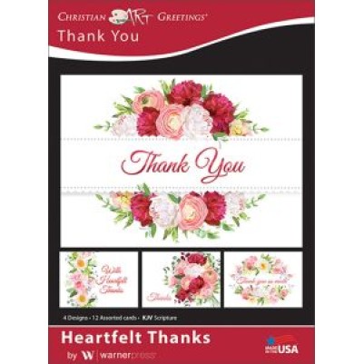 GC Boxed Thank You Heartfelt