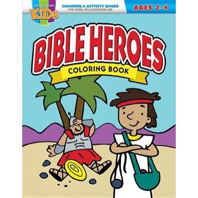 Bible Heroes Coloring Book (ages 2-4)