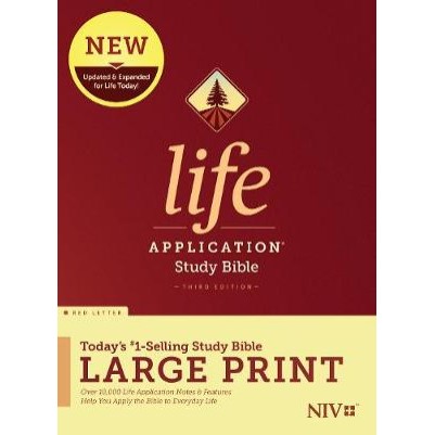 NIV Life Application 3rd Ed H/C Large Print R/L