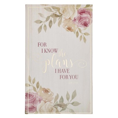 Journal For I Know The Plans Floral Flexcover