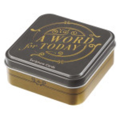 Scripture Cards In Tin Word For Today