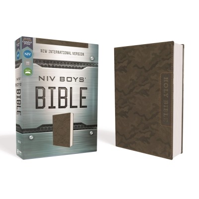 NIV Boys' Bible Brown Camo I/L