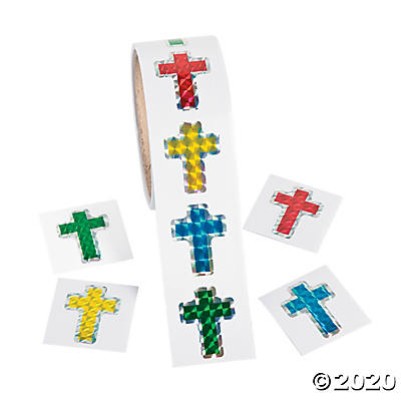 Sticker Roll Cross Prisms