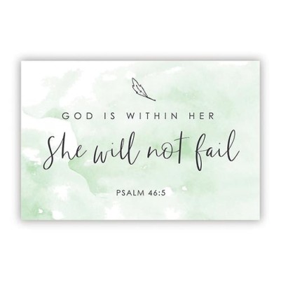 PIO She Will Not Fail