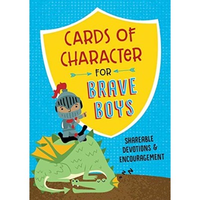 Cards of Character For Brave Boys: Shareable Devotion