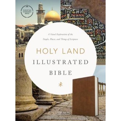 CSB Holy Land Illustrated Bible British Tan  I/L boxed