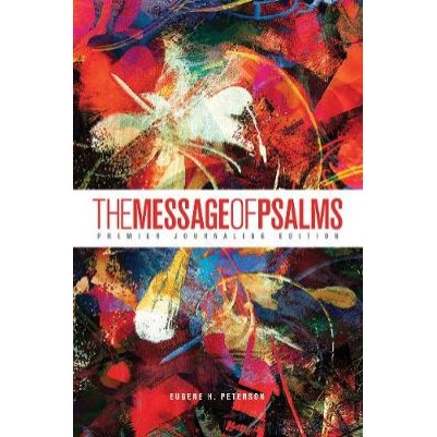 Message of Psalms: Premier Journaling Ed Blaze Cover