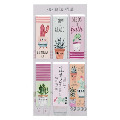 Pagemarker Magnetic Succulent Garden