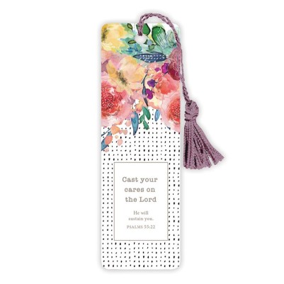 BMK Cast Your Cares On The Lord Pink Floral