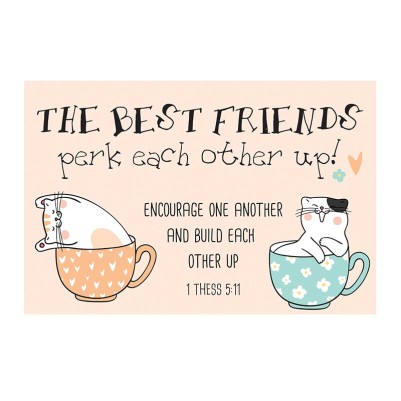 PIO Best Friends Cute Cats In Cups (25Pk)