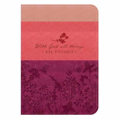 Journal Twotone All Things Are Possible Luxleather