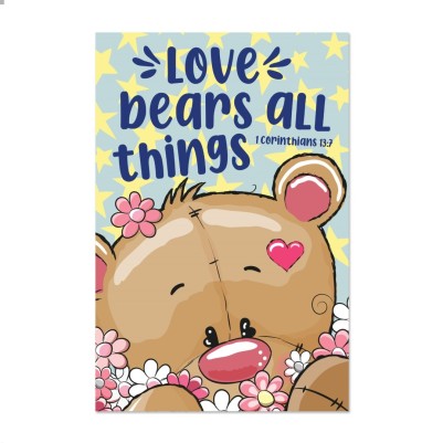 Memo Pad Cute Animal Love Bears All Things